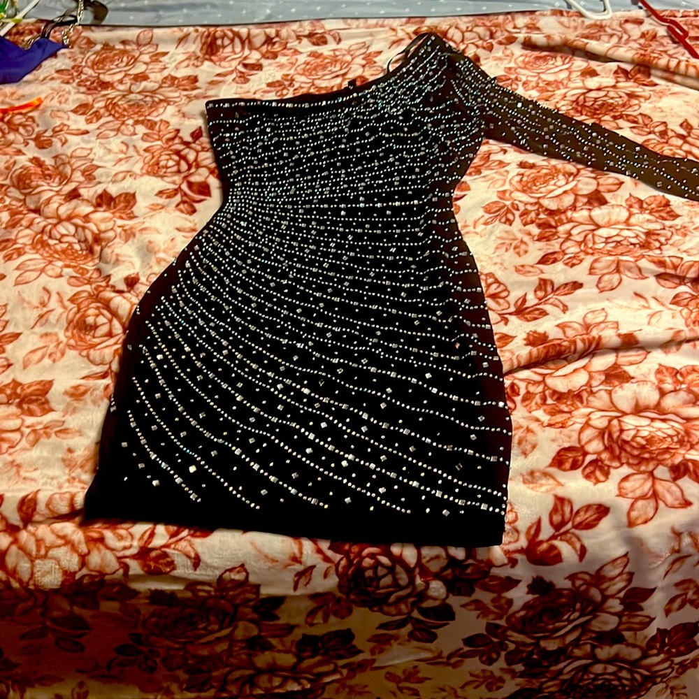 Beautiful party dress with jewels